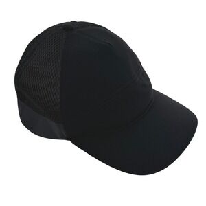 Lululemon Fast and Free Mesh Hat Black Adjustable Snapback Athletic Running Cap